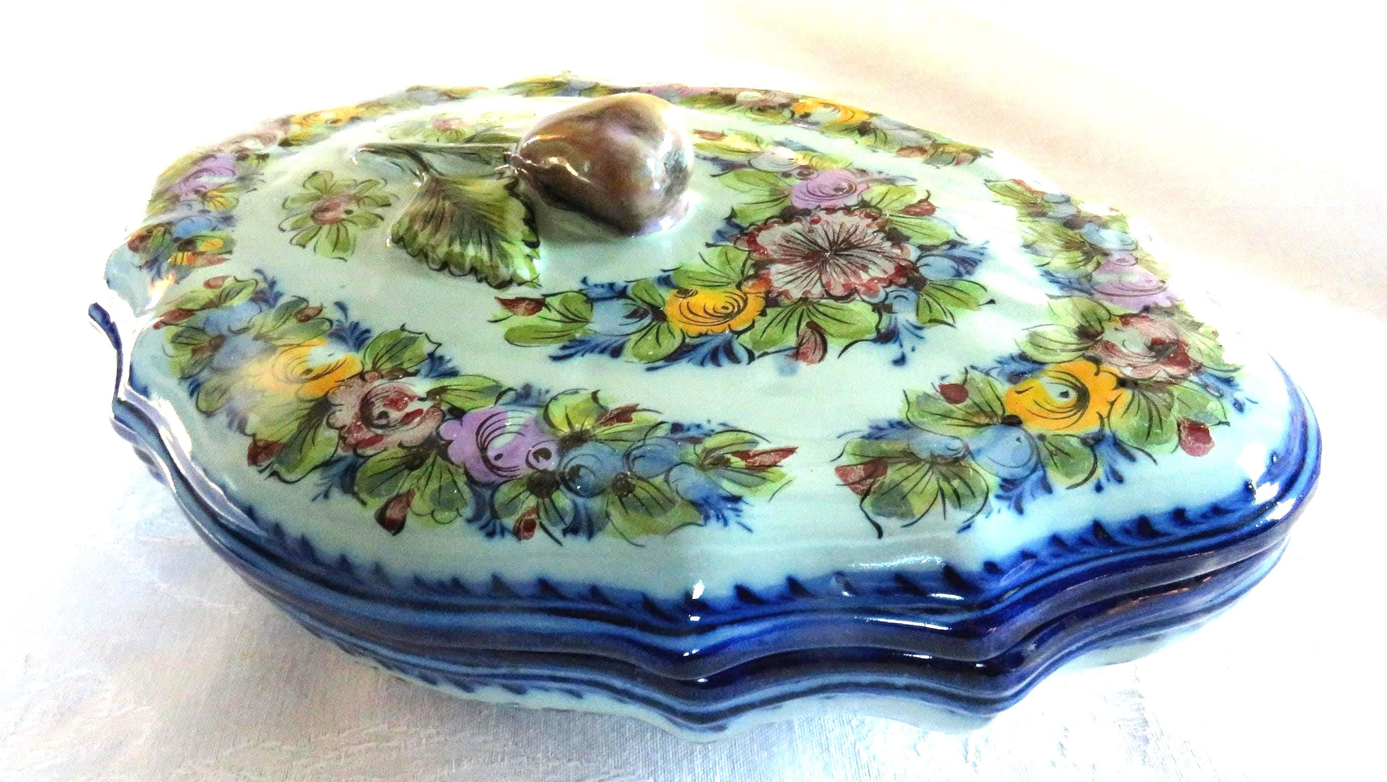 Portugal pottery vestal alcobaca - Etsy 日本
