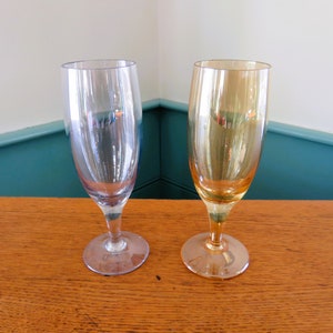 Iridescent Champagne Flutes, Set of 2 – SimplyDefined
