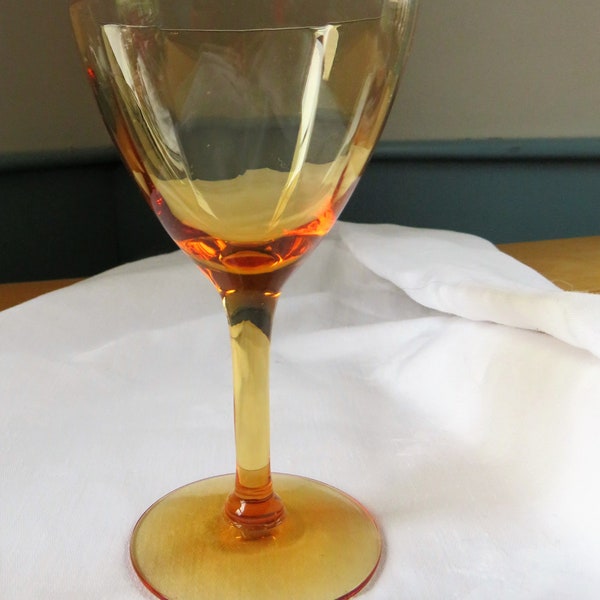 Colored Glass Stemware Etsy