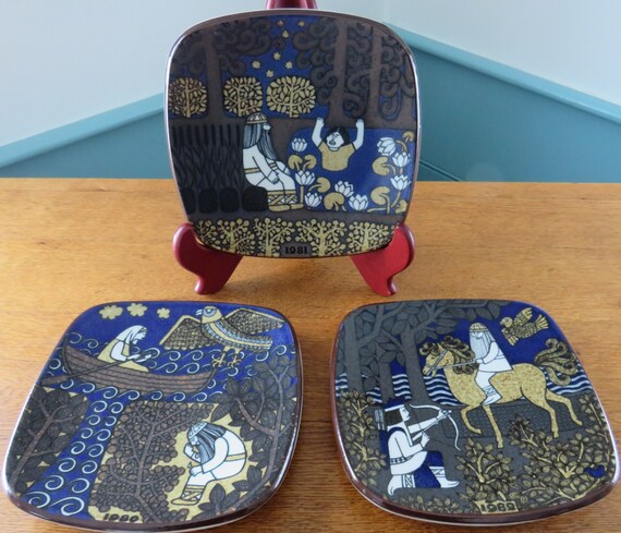 KALEVALA 1981 アラビア コレクターズ プレート、ヴァイナモイネン