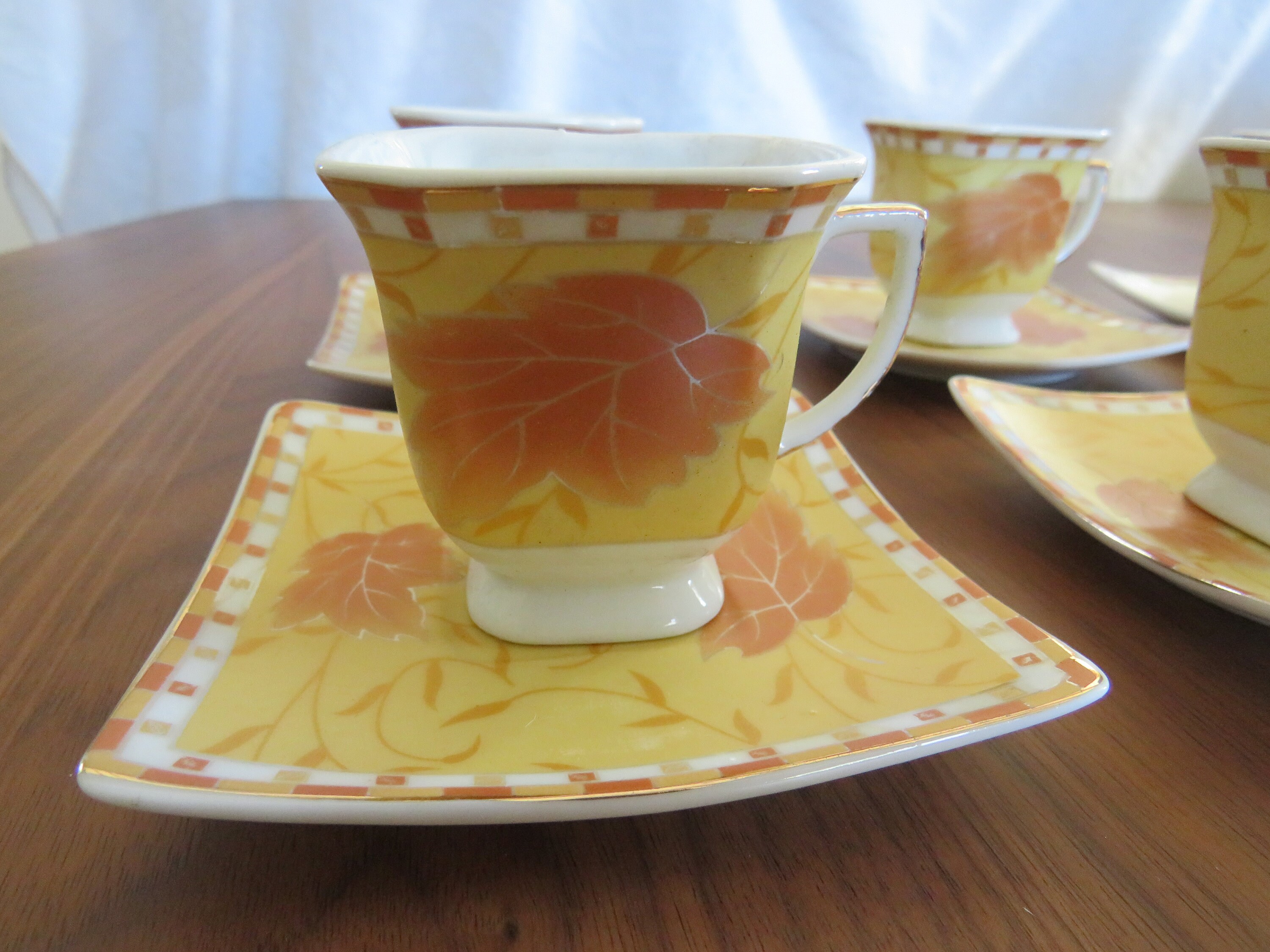 Yamasen Gold Collection Fine Porcelain Tea or Demitasse Set Etsy Canada