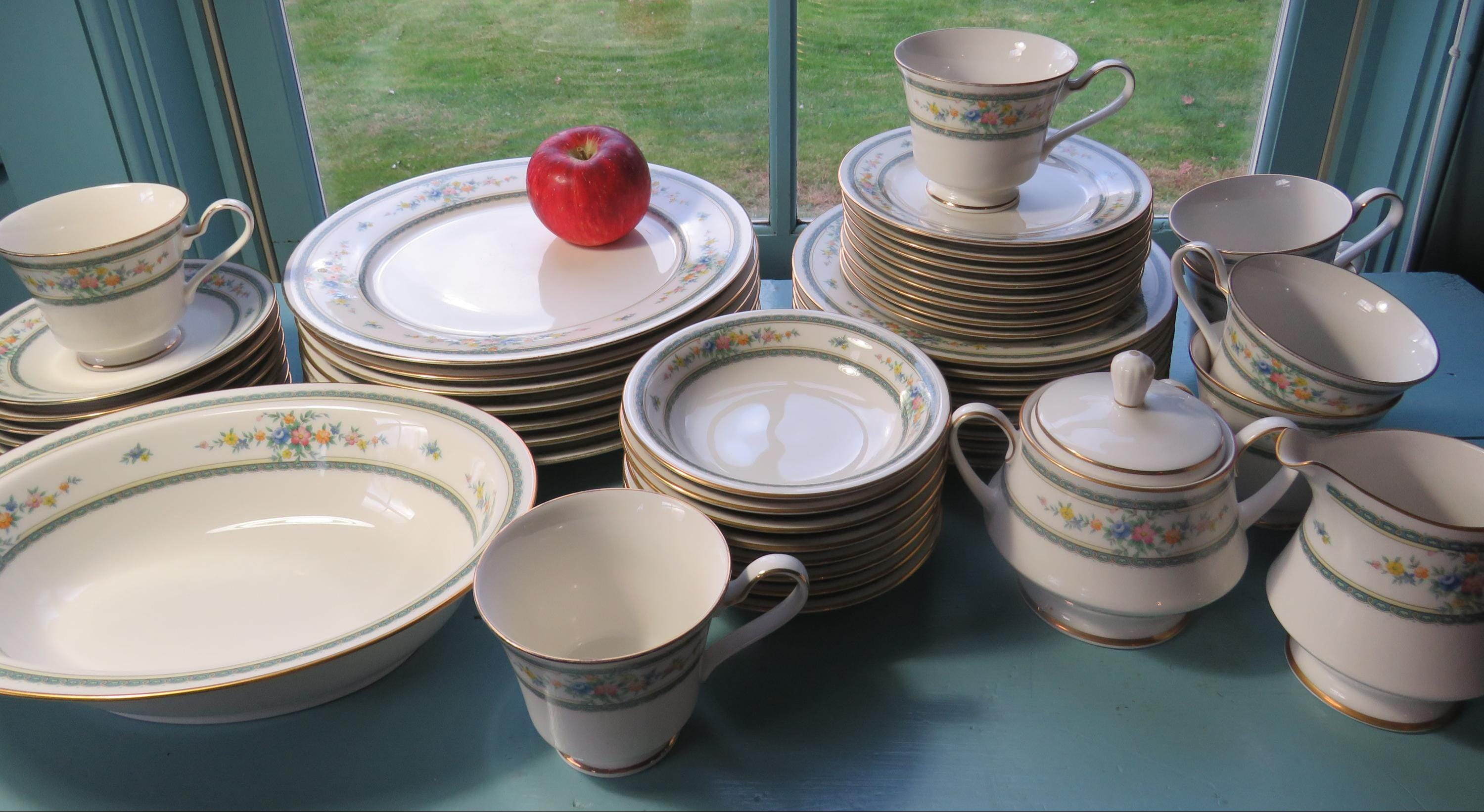 未使用 1970年代 オールドノリタケ プリマストーンNoritake 食器８点 Vintage Noritake AMENITY Dinnerware SET, 1980s, Japan Fine China