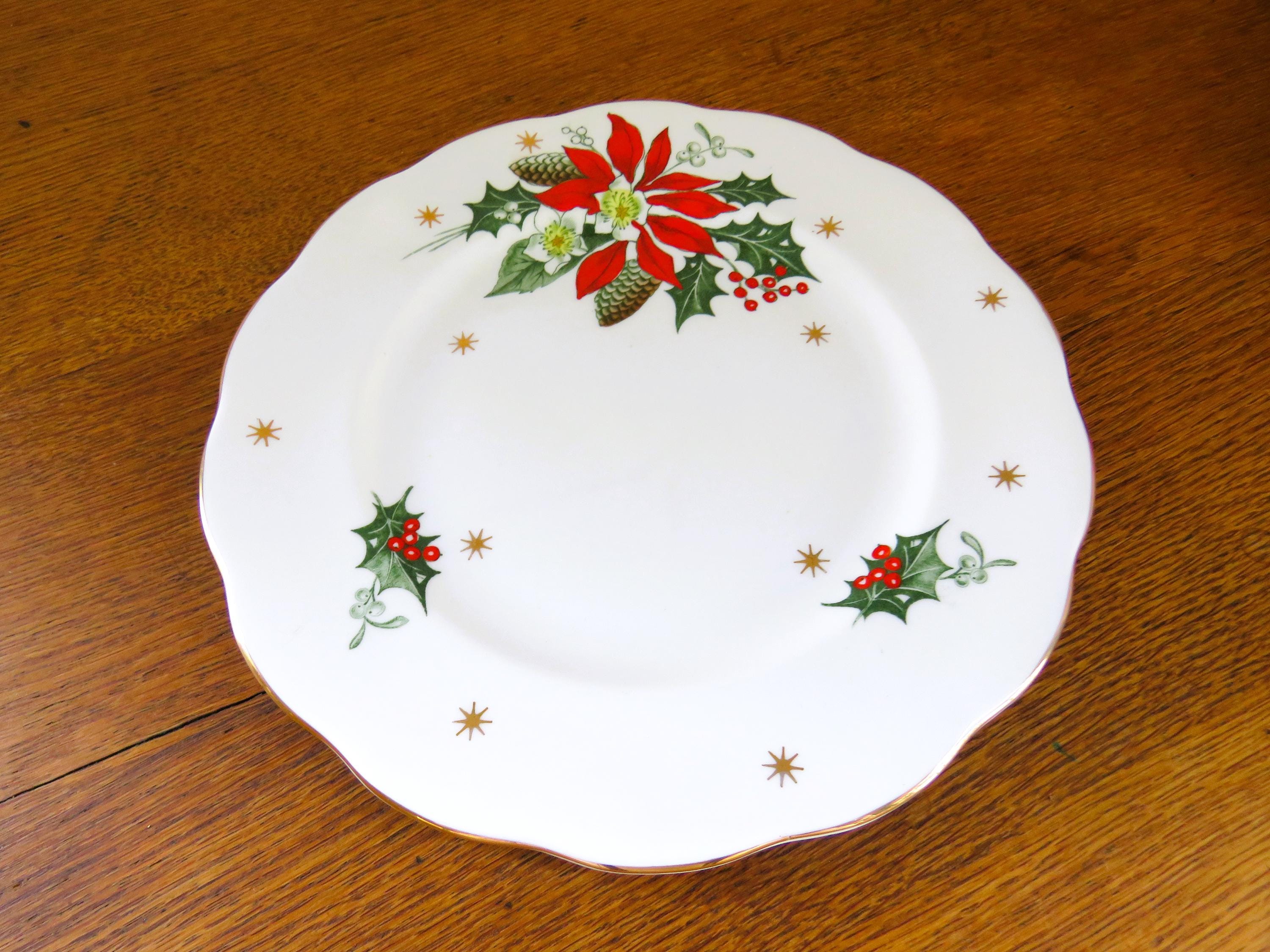 【英国ビンテージ】クイーンアン★Noel★クリスマスC/S Queen Anne Noel - Etsy