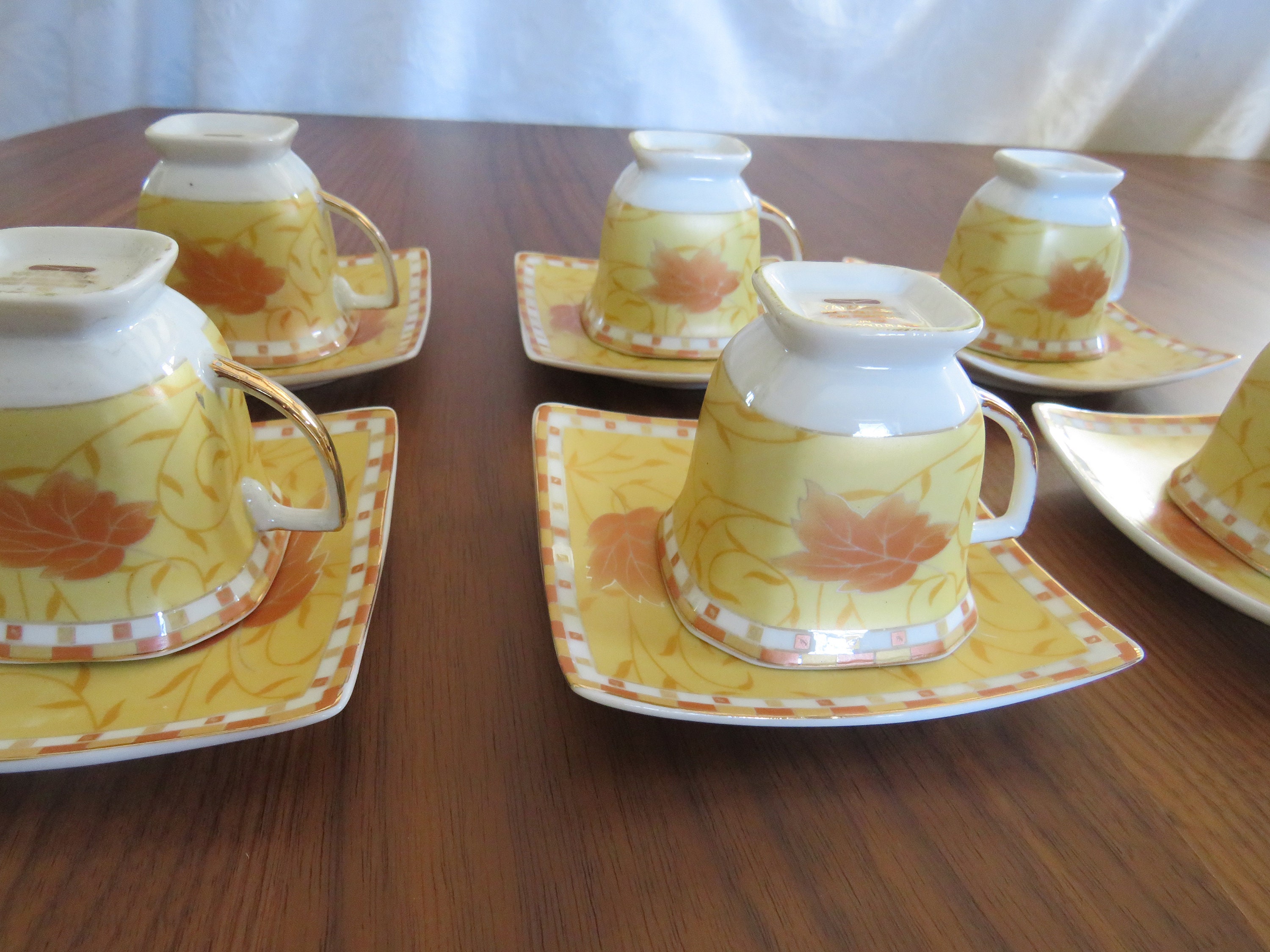 Yamasen Gold Collection Fine Porcelain Tea or Demitasse Set Etsy Canada