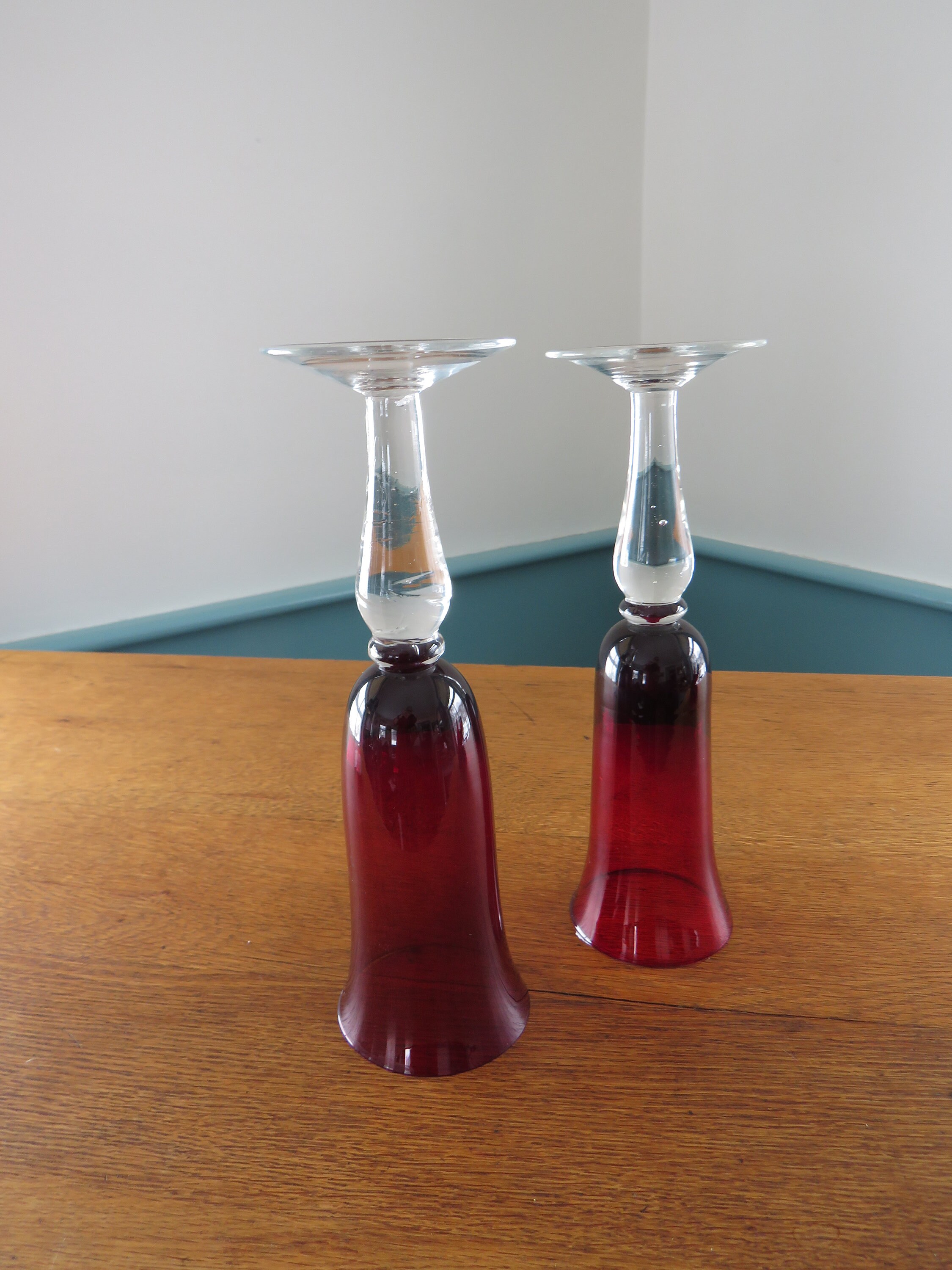 2/4/6 pezzi flute di champagne a doppia parete vetro