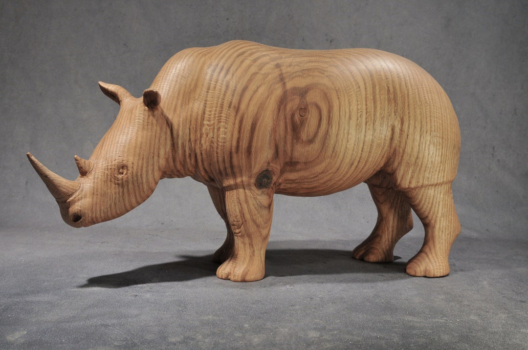 Wooden Rhinoceros