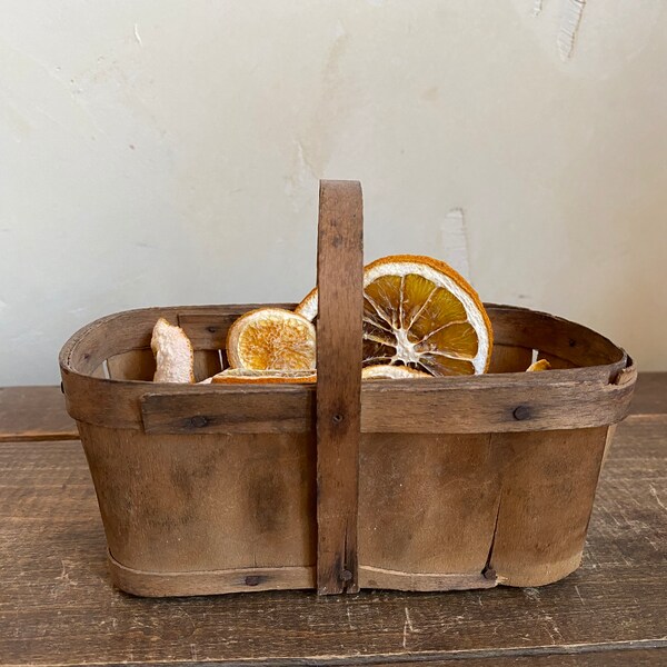 Wood Berry Baskets Etsy