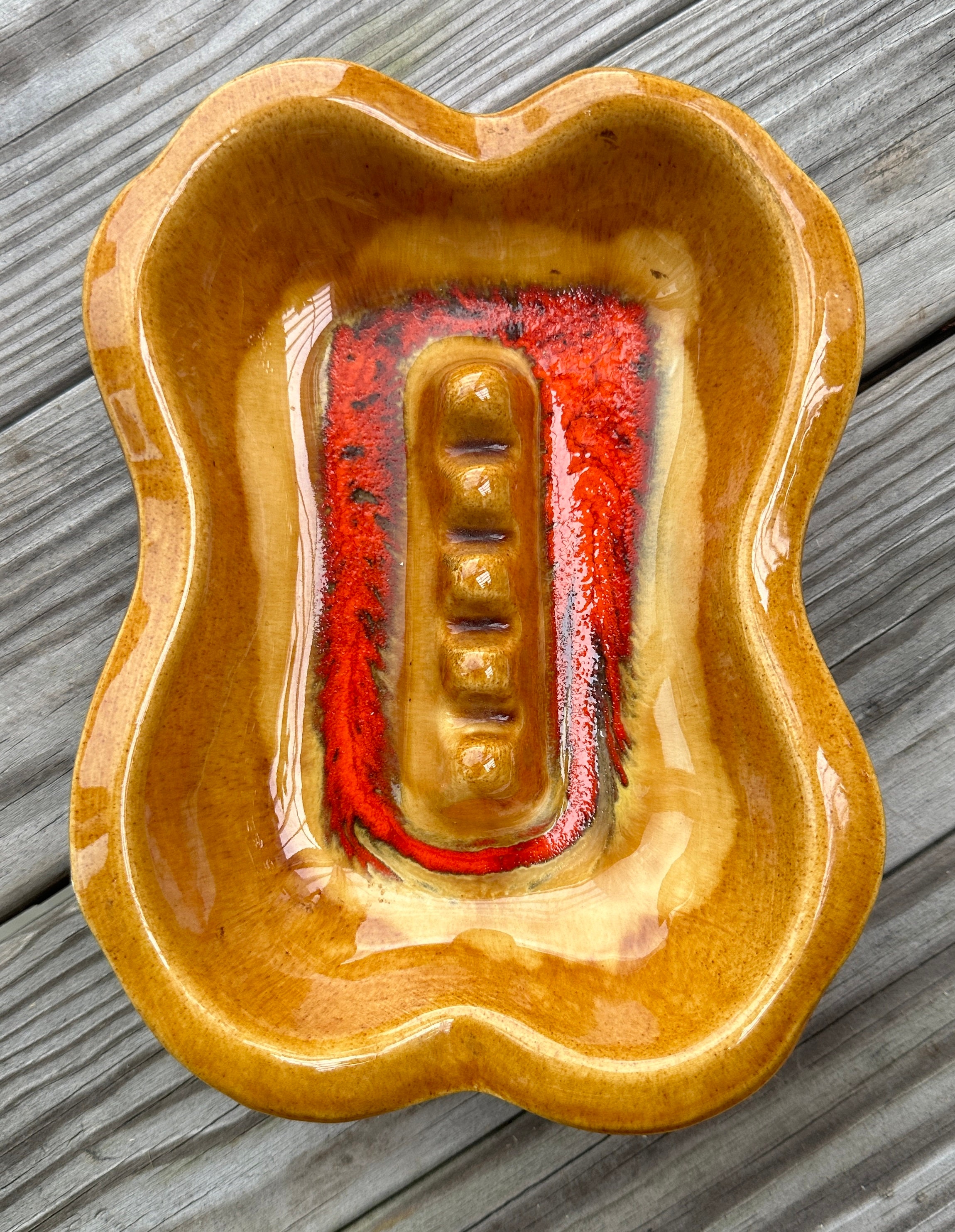 【アシモクラフツ】 A poy tray PAG saucer 120 皿 4.75