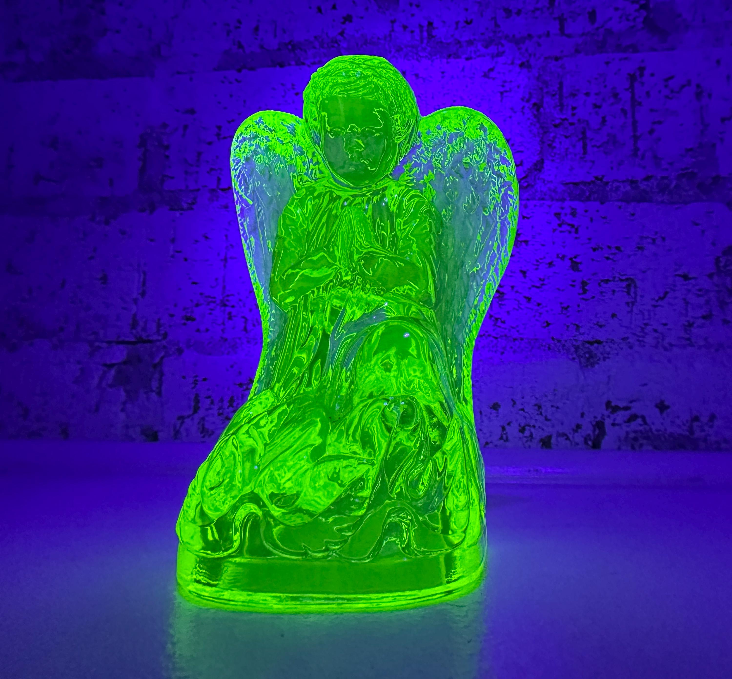 Boyd Vaseline Glass - Etsy