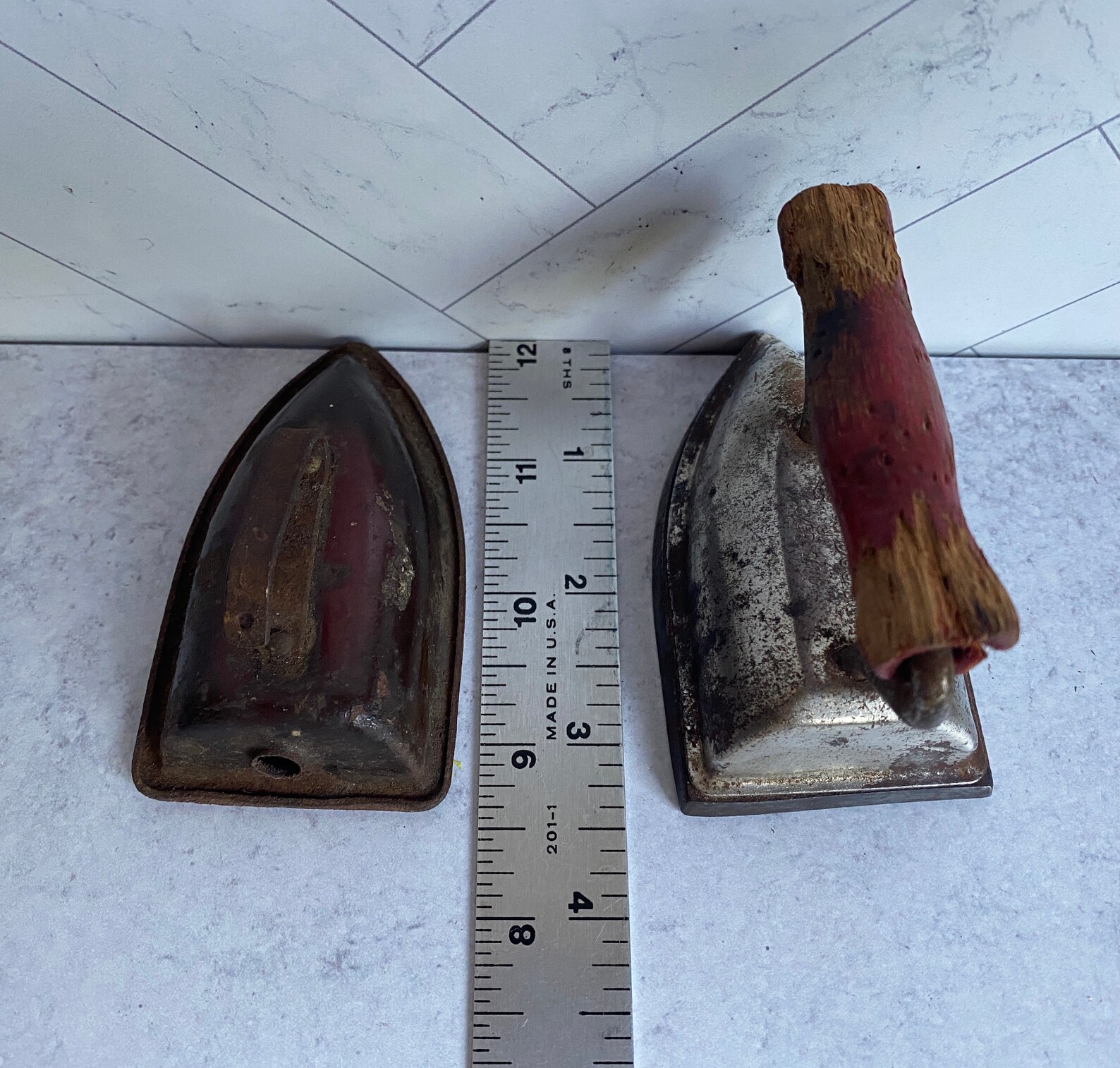 Antique Child's Toy Ironsdoll Size Miniaturesset of Etsy