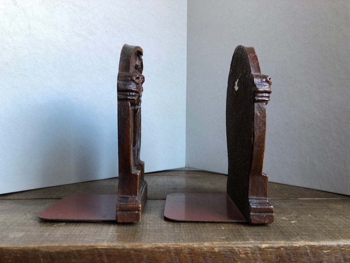 Mid Century Syroco Wood Horsehead Horse Shoe Bookendsset of Etsy