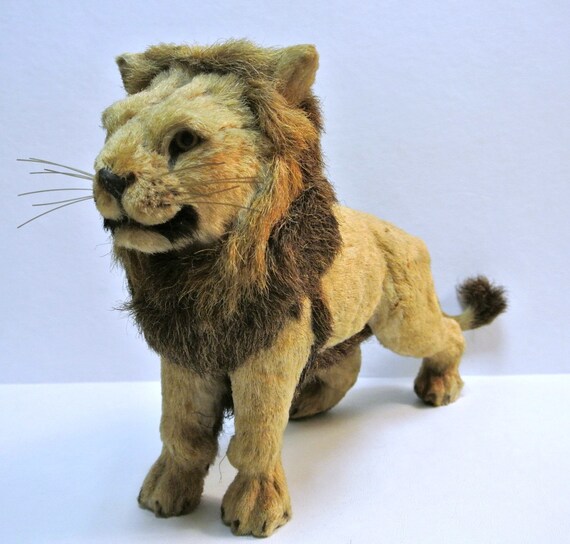 stuffed lion real