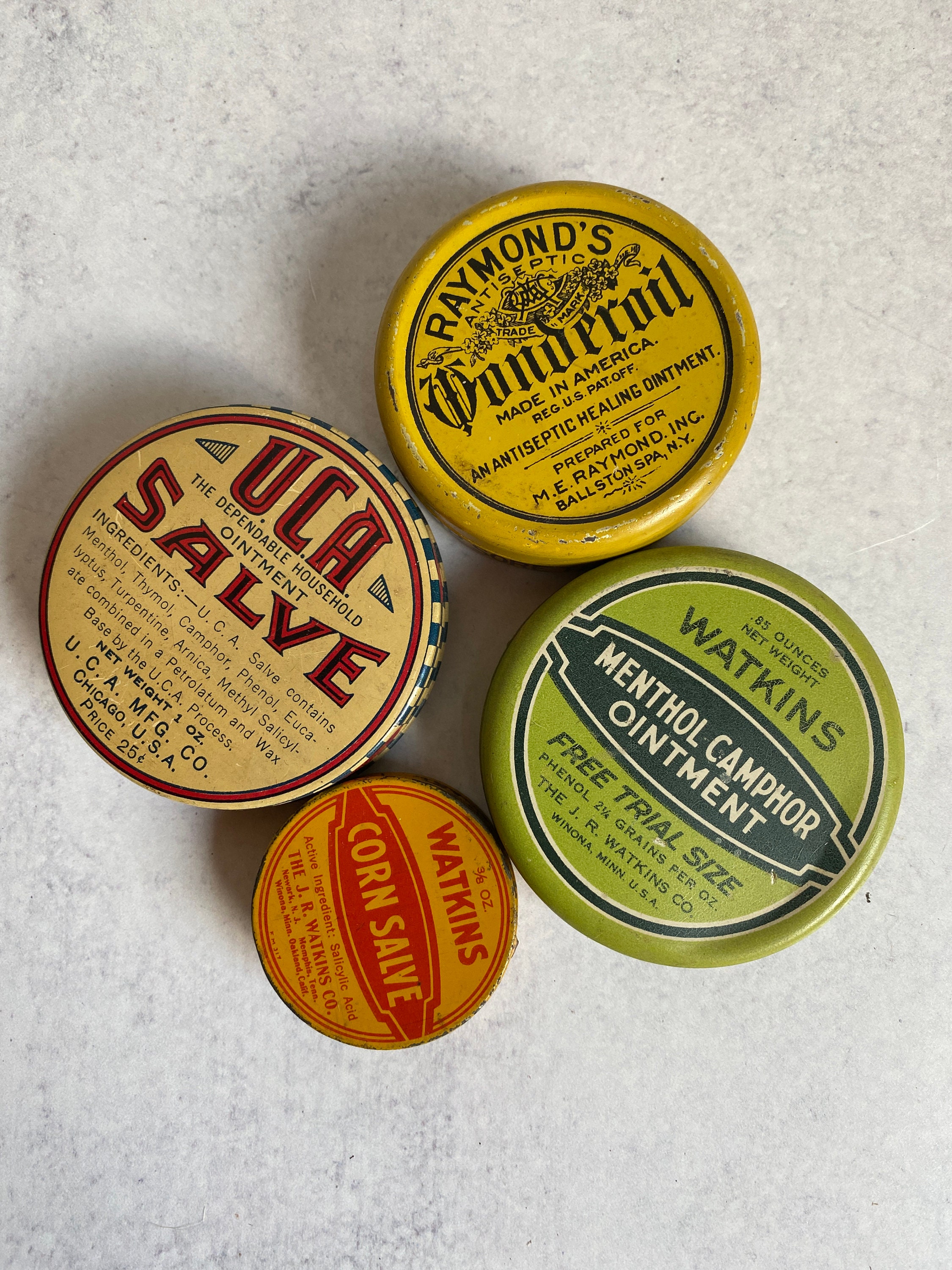 Vintage Smiles PRID Salve Tin Walker Pharmaceutical Original