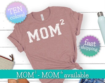 Mother of 2 Shirt | Etsy