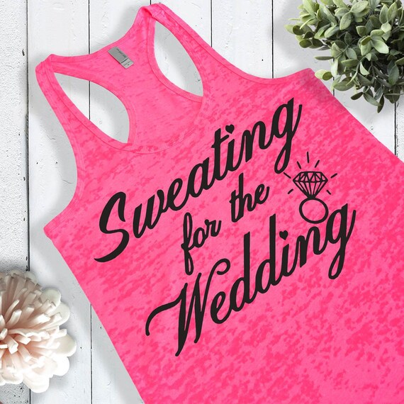 bride workout tank