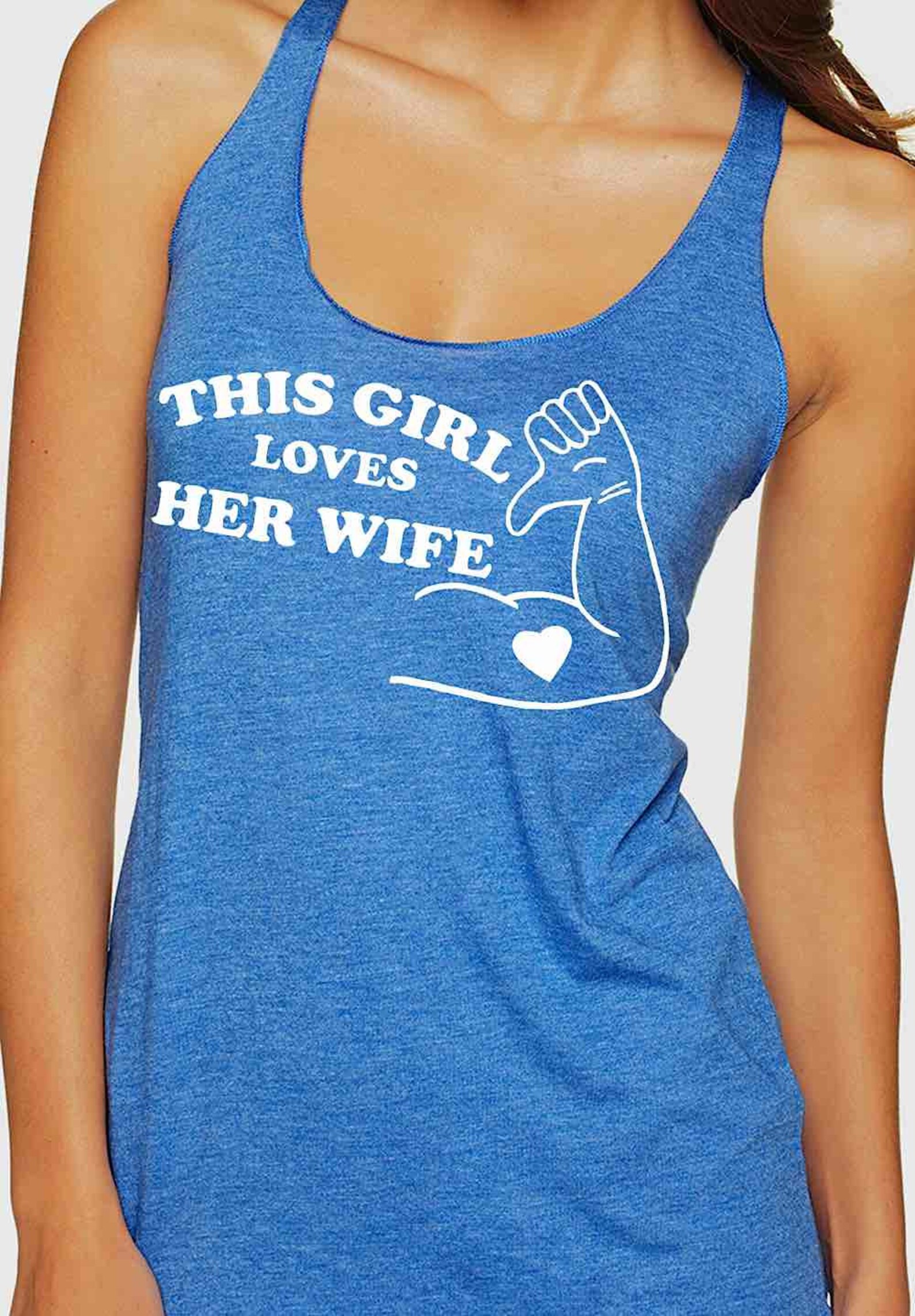 This Girl Loves Her Wife Gay Pride Lesbian Marriage