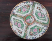 chinese export rose medallion plate