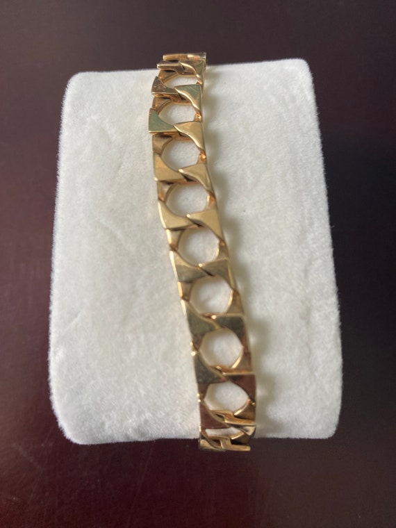 Gold Bracelet 14K 8” 20 grams - image 5