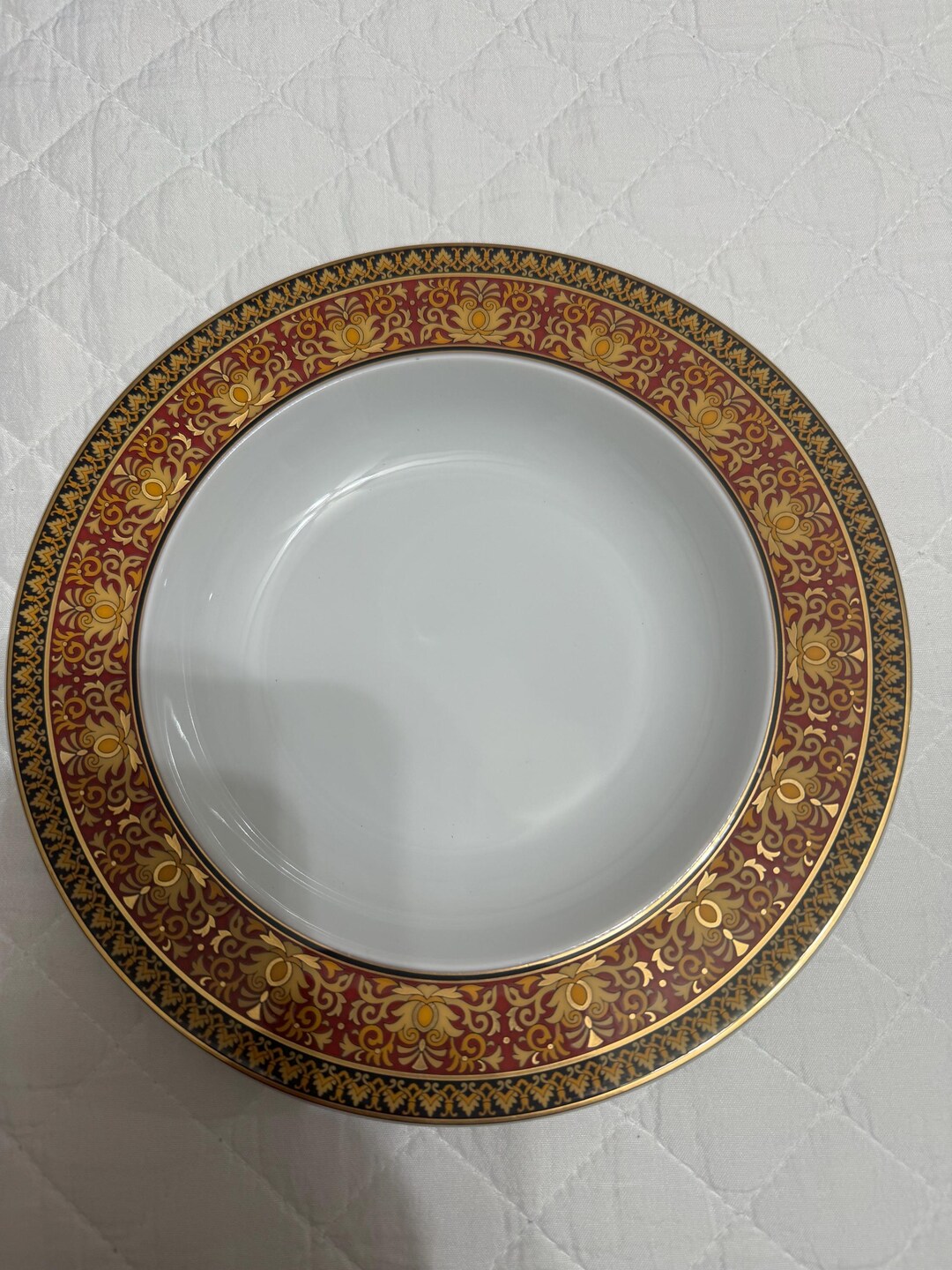 Rosenthal Versace Medusa Pattern Soup Bowl - Etsy