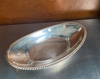 Silver plate serving dish EPC 533 marks