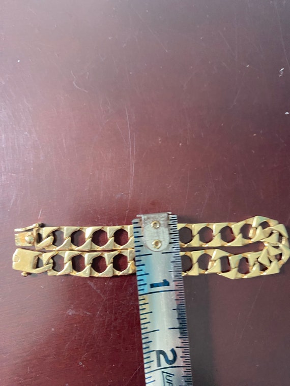 Gold Bracelet 14K 8” 20 grams - image 4