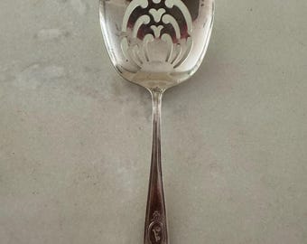 Sterling  silver antique spoon pat 1917 English marks Jan