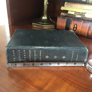 The new Cassell&#39;s English German Dictionary 1965  hardbound