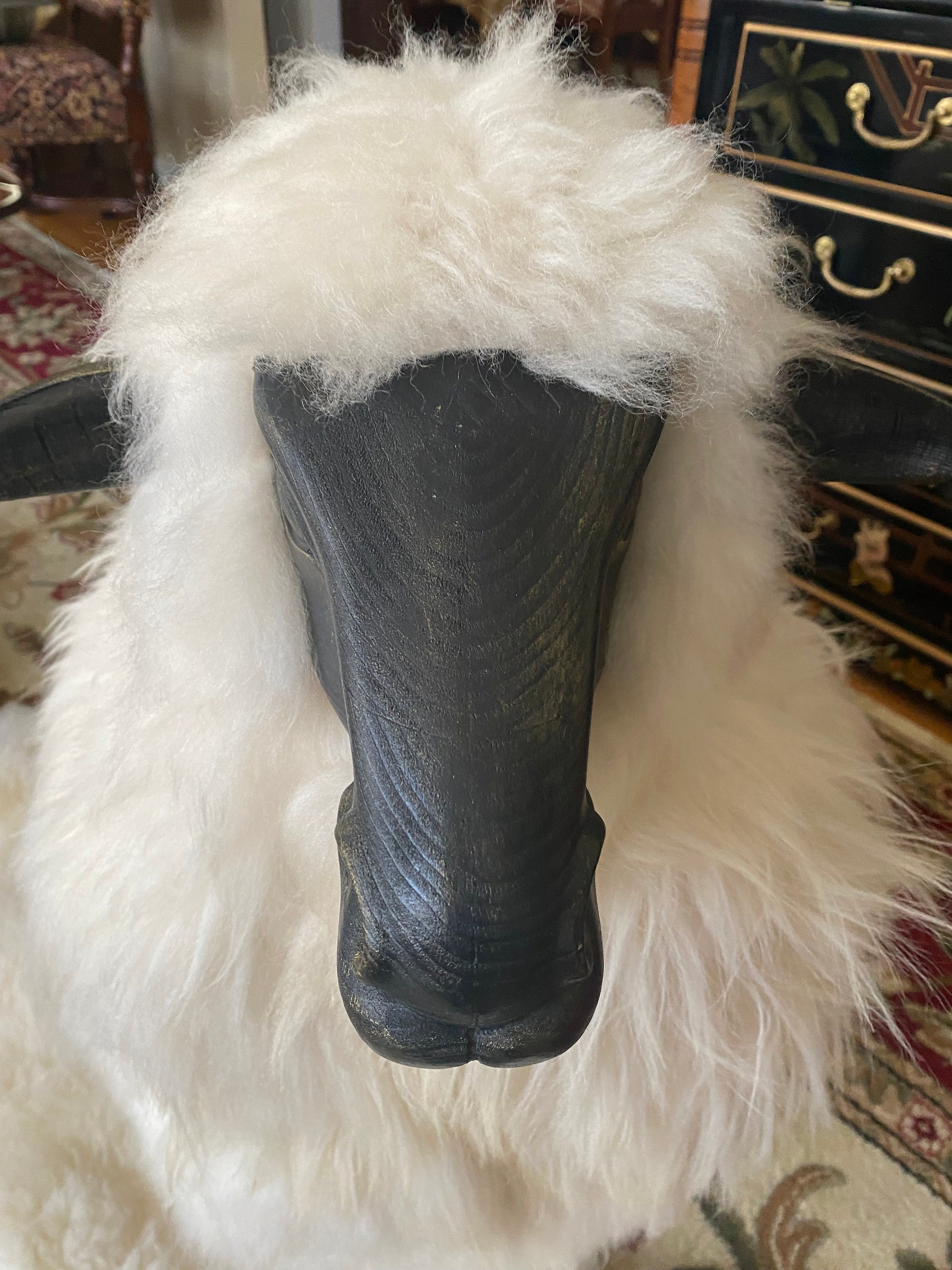 Sculptural Manner of François-xavier Lalanne Sheep Bench Wool