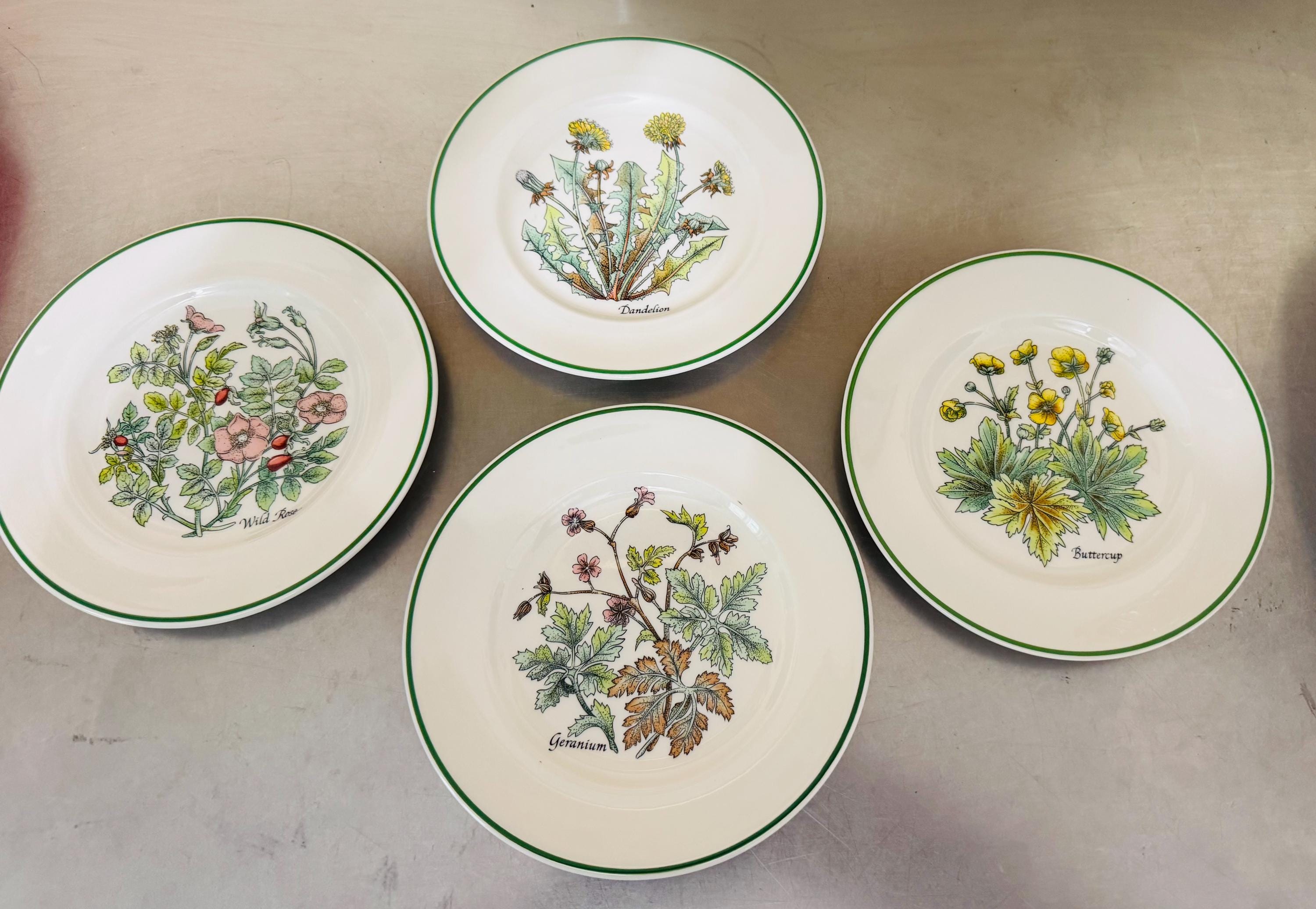 Tiffany's Salad Plates - Etsy