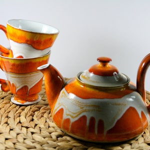 Ceramic Tea or Coffee Mug, Cute Mug, Handmade Pottery Mug, Ceramic coffee cup, Wheel Thrown Mug image 6