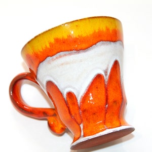 Ceramic Tea or Coffee Mug, Cute Mug, Handmade Pottery Mug, Ceramic coffee cup, Wheel Thrown Mug image 10
