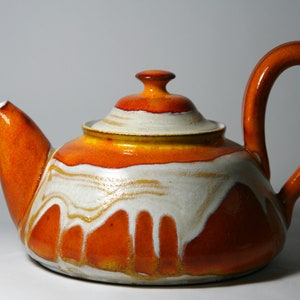 Ceramic Teapot, Rustic Pottery Teapot, Ceramic Tea Kettle, Pottery ...