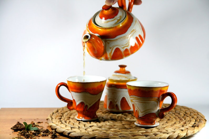 Ceramic Tea or Coffee Mug, Cute Mug, Handmade Pottery Mug, Ceramic coffee cup, Wheel Thrown Mug image 7
