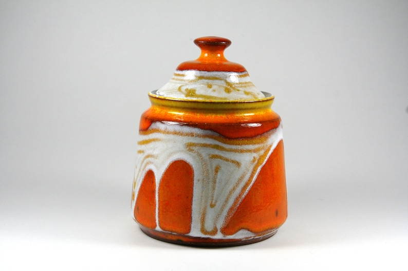 Pottery Sugar Bowl, Ceramic Bowl, Storage Jar, Sugar Basin, Clay Sugar Bowl, Sugar Box, Salt Keeper image 1