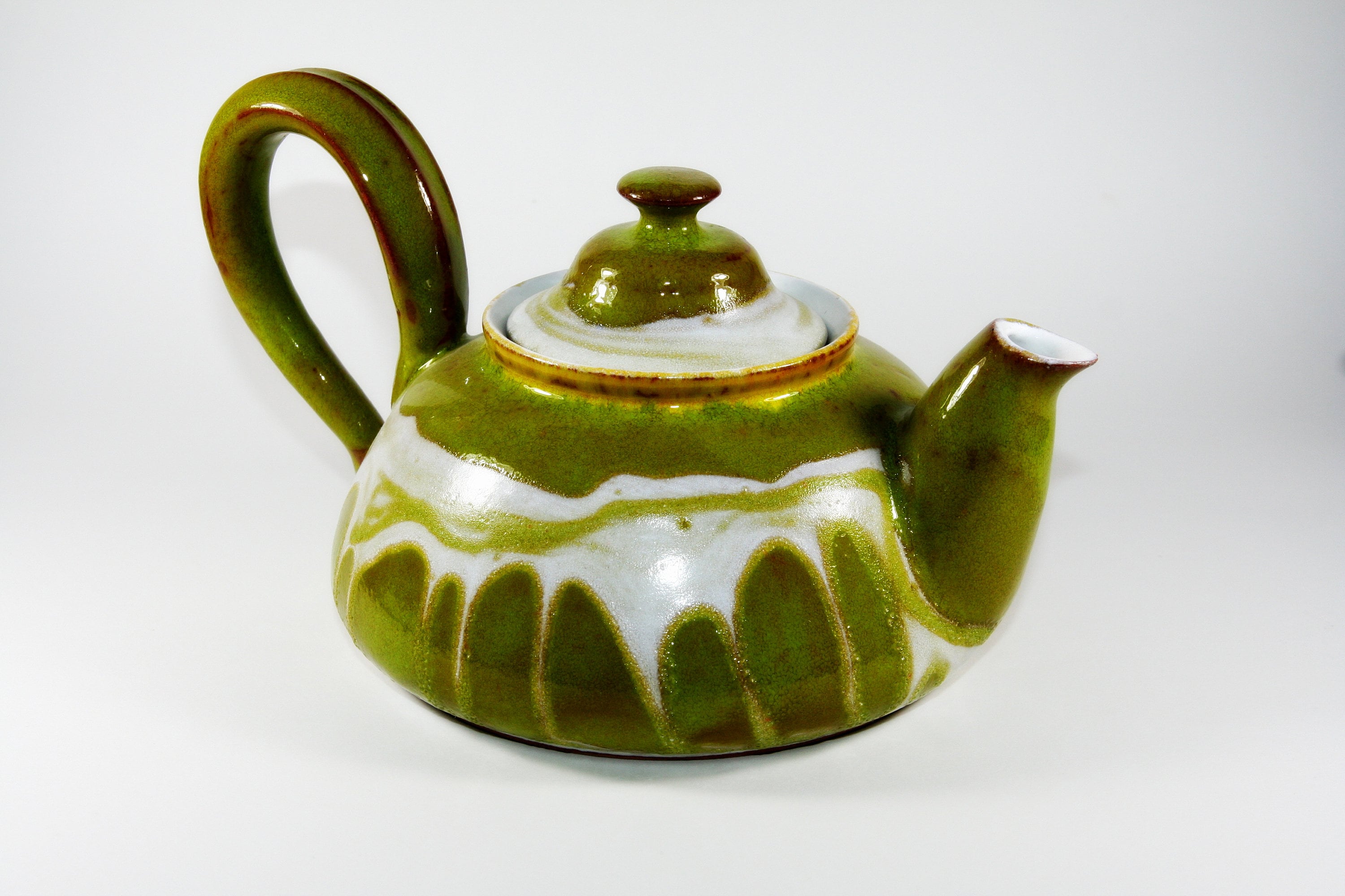 Stay home green tea ceramic teapot Impressive Gift Ceramic Etsy