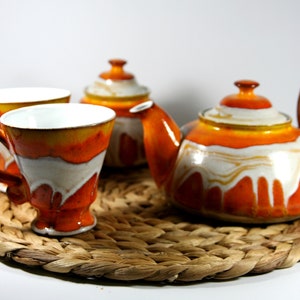 Ceramic Tea or Coffee Mug, Cute Mug, Handmade Pottery Mug, Ceramic coffee cup, Wheel Thrown Mug image 5