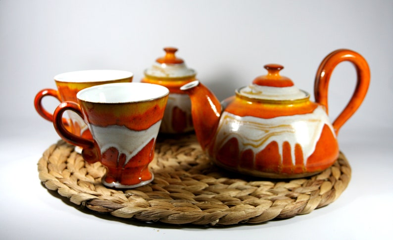 Ceramic Tea or Coffee Mug, Cute Mug, Handmade Pottery Mug, Ceramic coffee cup, Wheel Thrown Mug image 5