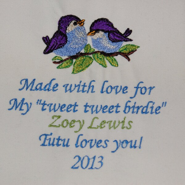 Embroidered Quilt Labels Etsy