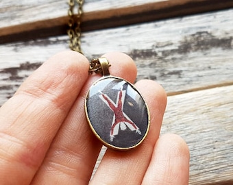 House Bolton of the Dreadfort Crest - Game of Thrones Jewelry - House Bolton Pendant - House Bolton Necklace - House Bolton Jewelry - Ramsey