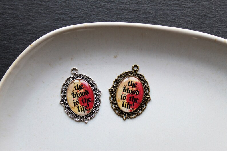 The Blood is the Life Bram Stoker's Dracula quote Etsy