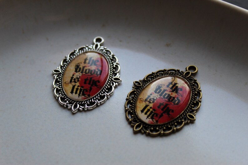 The Blood is the Life Bram Stoker's Dracula quote Etsy