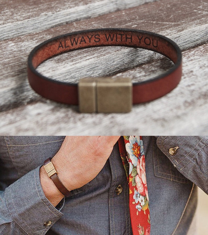 Hidden Message Bracelet for Men