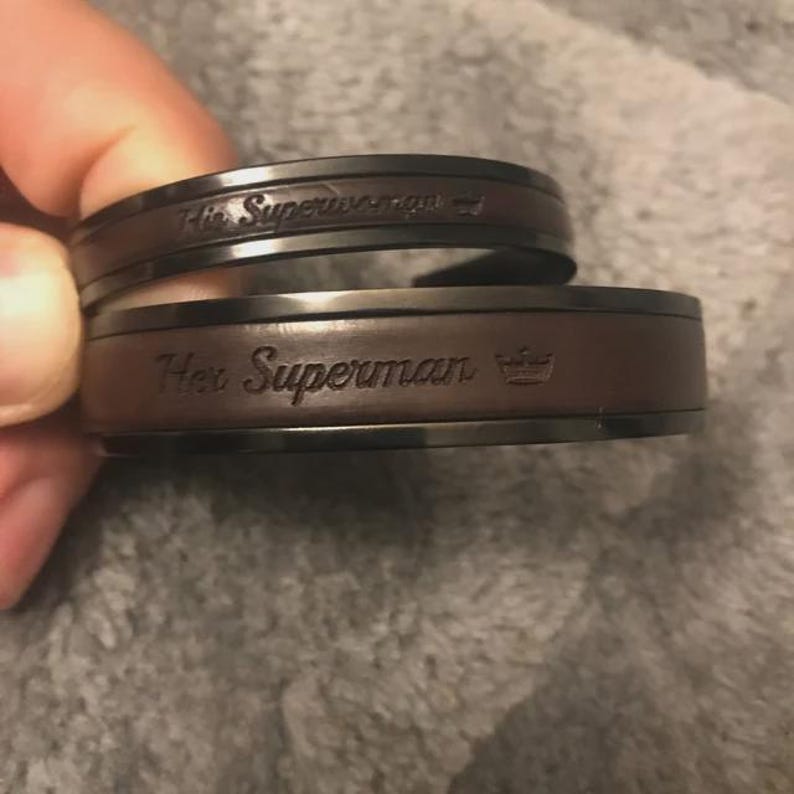 Bijoux Personaliseerbare armband voor koppels Gepersonaliseerde zijn en haar sieraden Ijzer Jubileum 6e huwelijksverjaardag Cadeaus voor stel Haar koning afbeelding 20