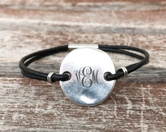 Bracciale Coppie, Bracciale Iniziale Personalizzato, Nome Lettera Bracciale, Bracciale Monogram, Regalo di San Valentino, Bracciale d'Amore, Bracciale Personalizzato - Italia