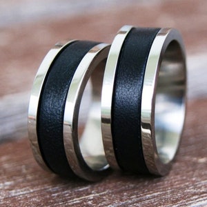 Mens Ring Handmade Custom Ring Engagement Ring for Him Stainless Steel Ring Cool Ring Anniversary Gift for him