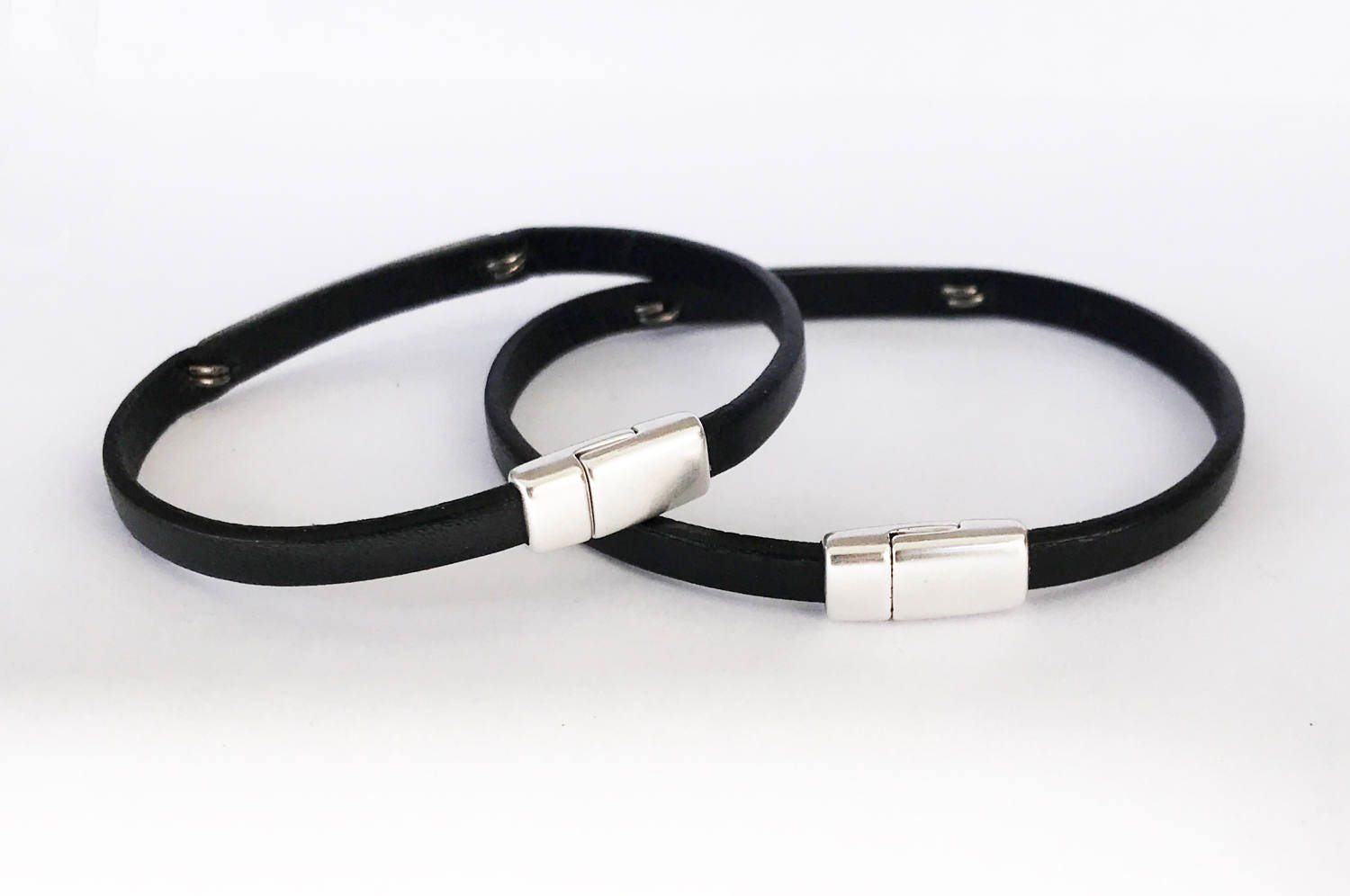 Love Bracelet I Love You I Know Set of 2 Leather Bracelets