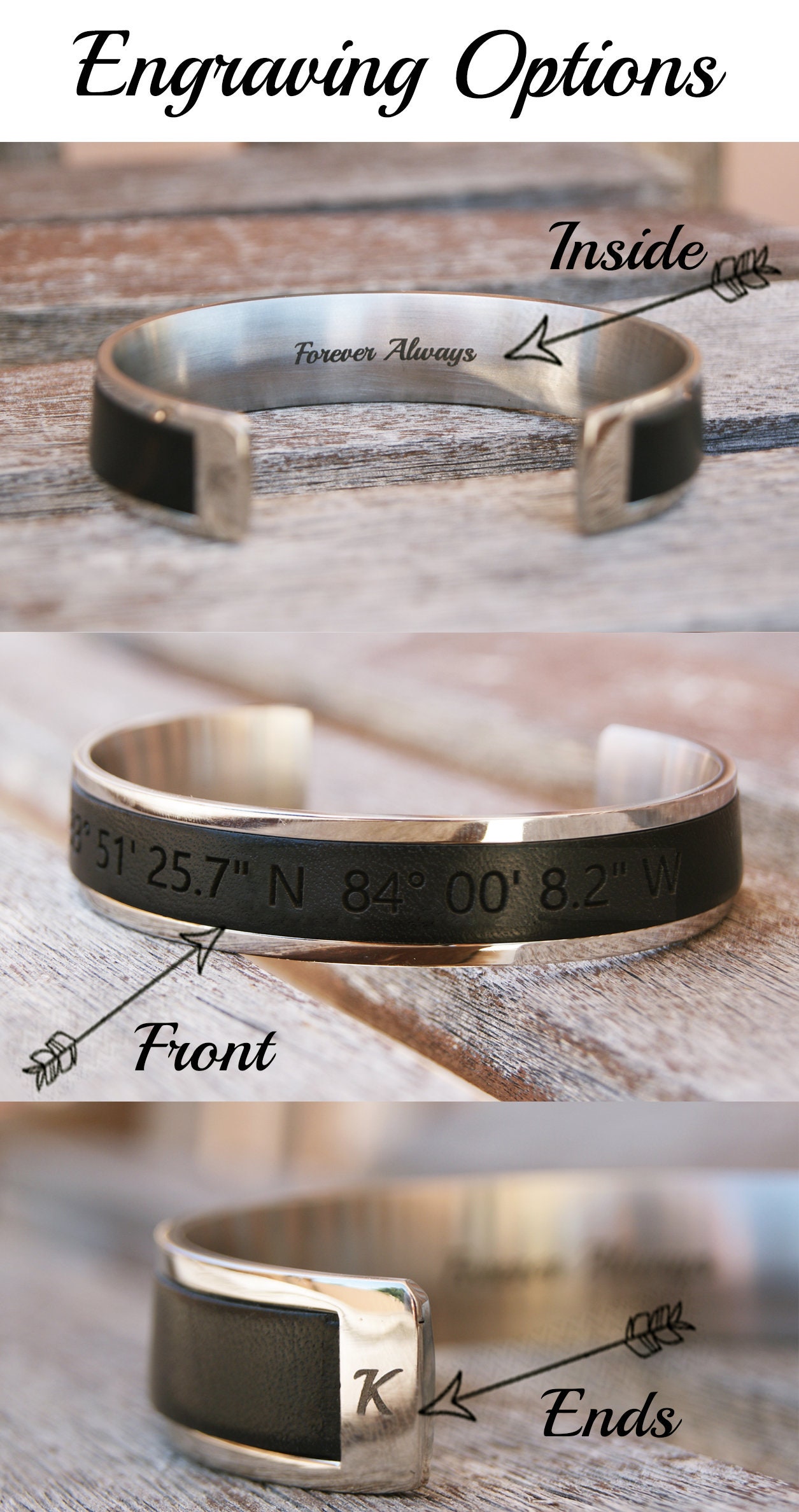 Hand Stamped Personalized Cuff Bracelet - Sterling Silver - New Mom Br –  Divine Jewelry by Mary
