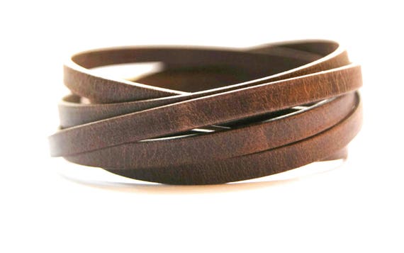 leather wrap bracelet