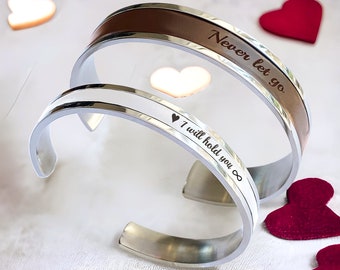 His and Hers Bracelet - Couple Bracelet - 3rd Anniversary Gift for Wife - Personalized Matching Bracelets - Unique Wedding Gift for Couple
