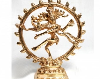 Shiva Natraj 9"H Solid Brass statue * FREE SHIPPING *
